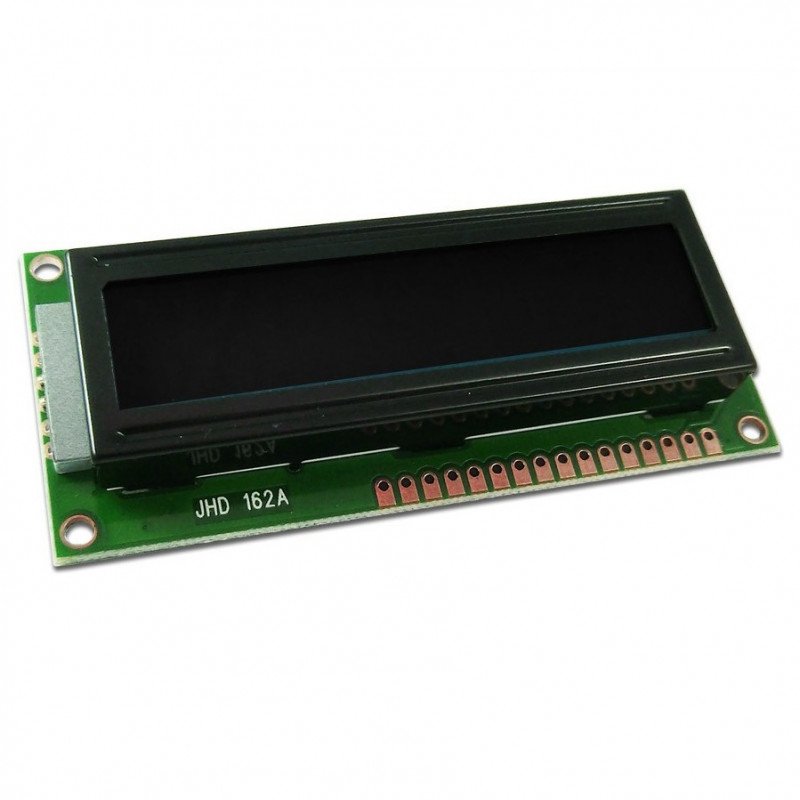 LCD-Display 2x16 Zeichen schwarz-weiß