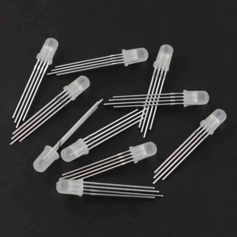LED 5mm RGB WS2811 adressiert - 10St.