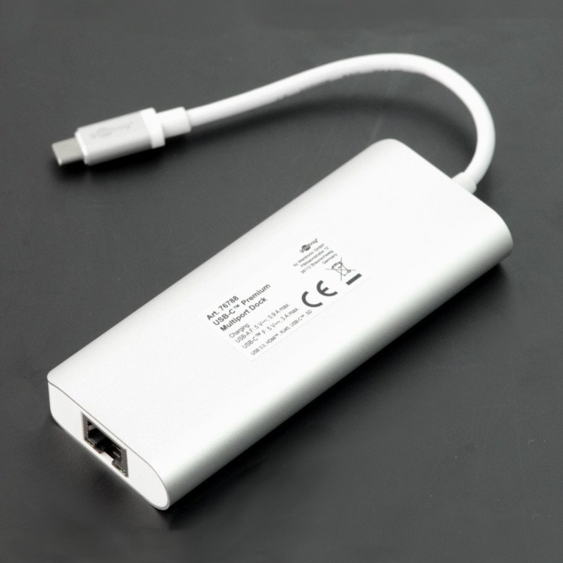 Goobay 76788 Multiport-Adapter - 2 x USB 3.0, SD, HDMI