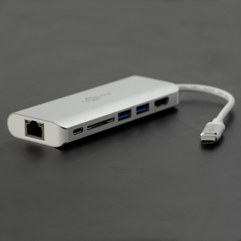 Goobay 76788 Multiport-Adapter - 2 x USB 3.0, SD, HDMI