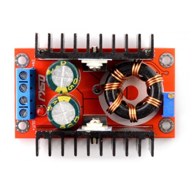 Einstellbarer Aufwärtswandler 50W Boost 12V -35V 10A
