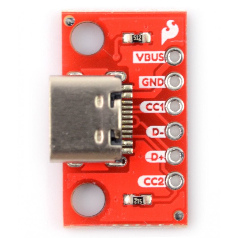USB Typ C 6 Pin - Stecker für die Kontaktplatte - SparkFun