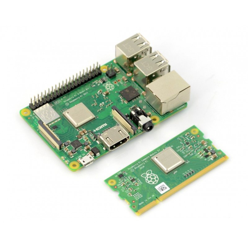 Raspberry Pi CM3 + - Rechenmodul 3+ - 1,2 GHz, 1 GB RAM + 8 GB eMMC