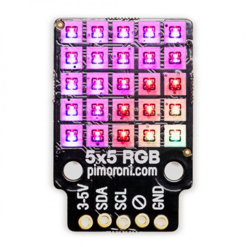 PiMoroni IS31FL3731 - RGB 5x5 I2C LED-Matrix