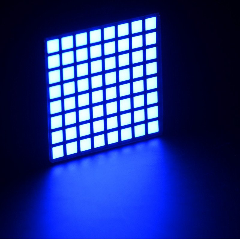 LED-Matrix 8x8 1,2 '' - blau