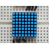 Miniatur-LED-Matrix 8x8 0,8 '' - blau - zdjęcie 4