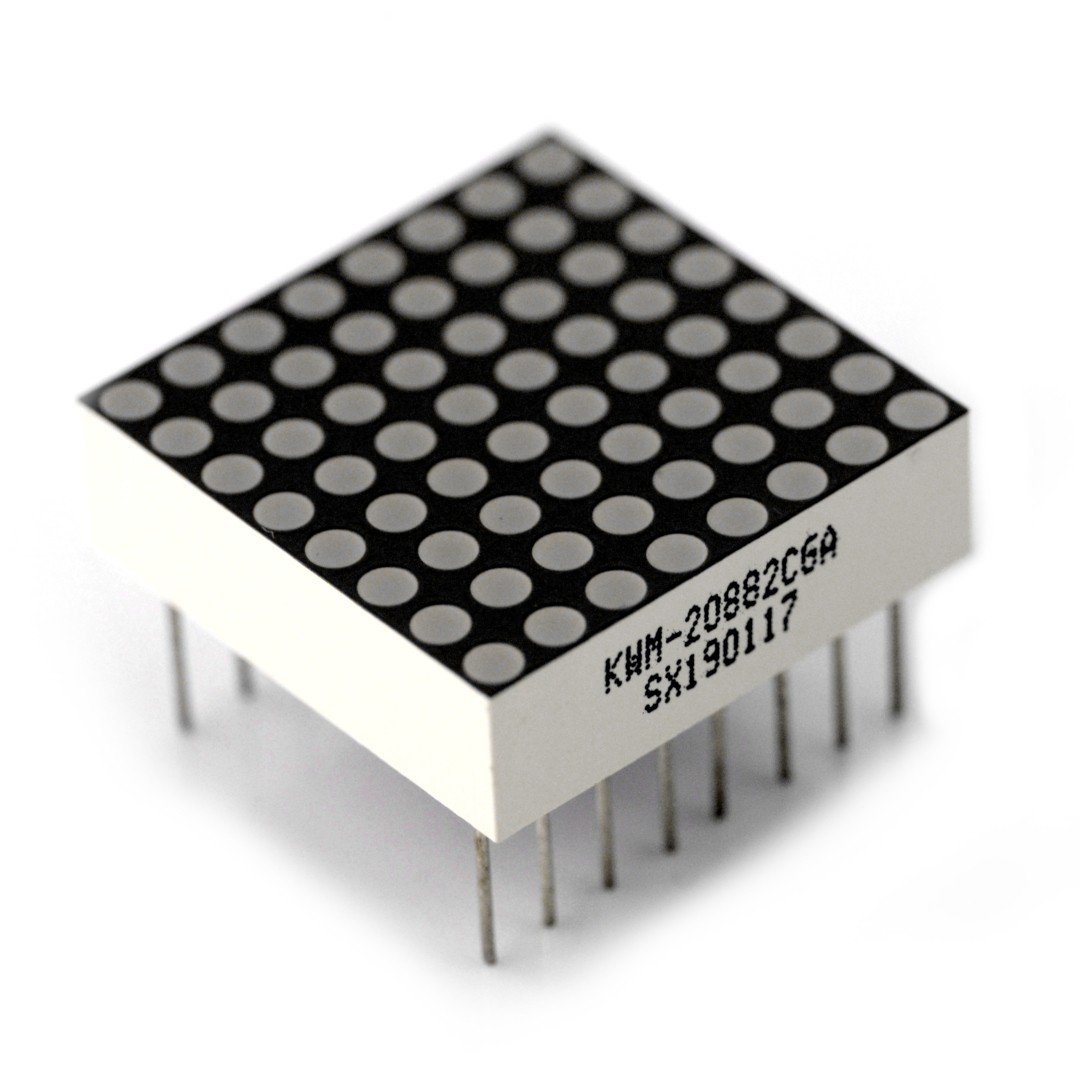 Miniatur-LED-Matrix 8x8 0,8 '' - Kalk