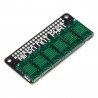 PiMoroni Micro Dot pHAT - 6 5x7 LED-Arrays - Overlay für Raspberry Pi - grün - zdjęcie 1