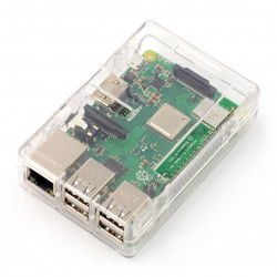 Raspberry Pi Model 2 / B + Gehäuse - transparent