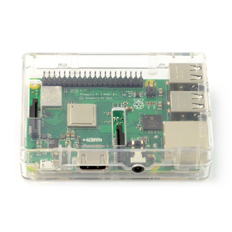 Raspberry Pi Model 2 / B + Gehäuse - transparent