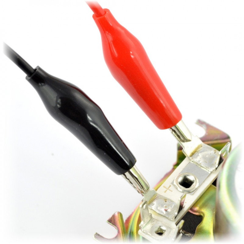 Velleman CM11N Krokodilkabel - 50cm Farbe 10St