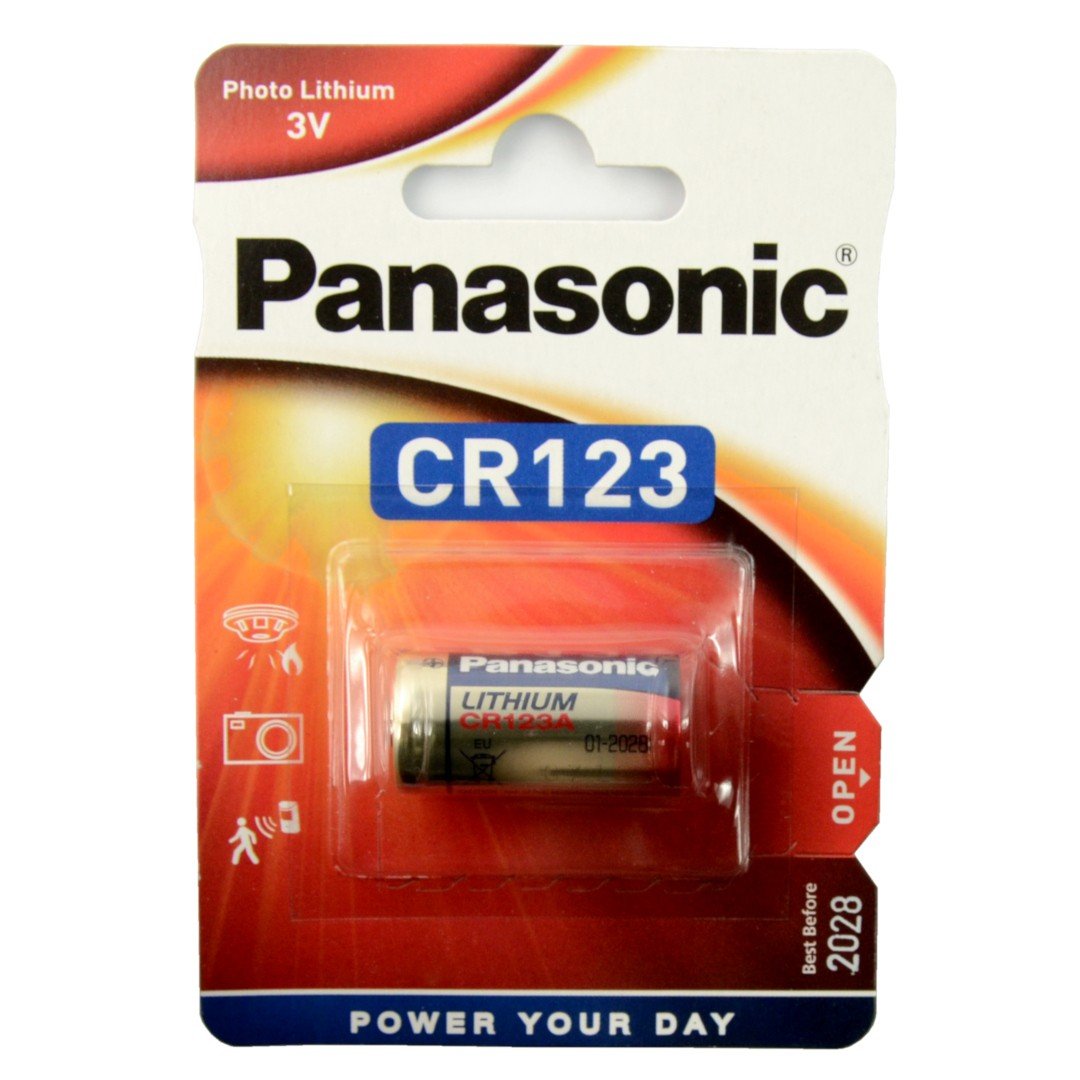 Panasonic-Lithiumbatterie - CR123 3V