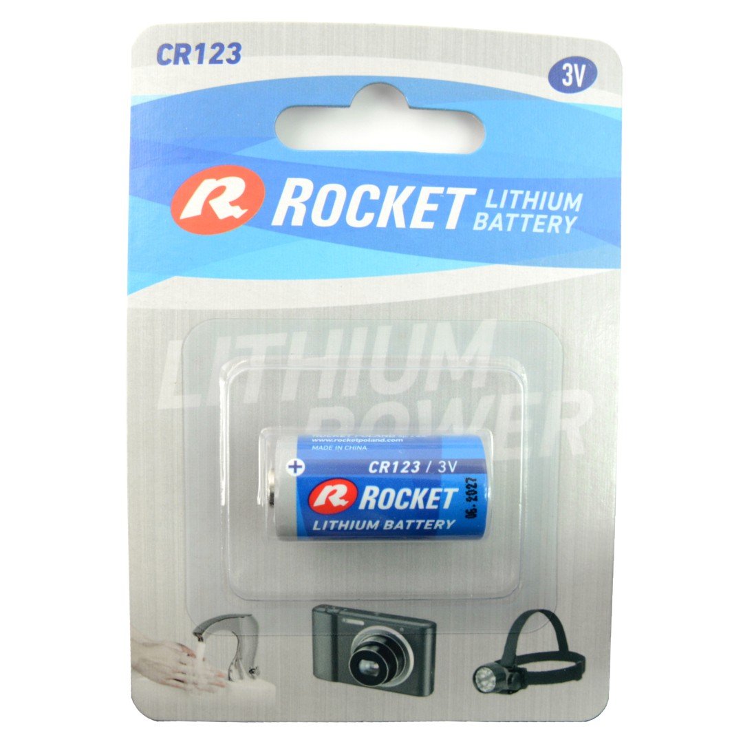 Raketen-Lithiumbatterie - CR123 3V