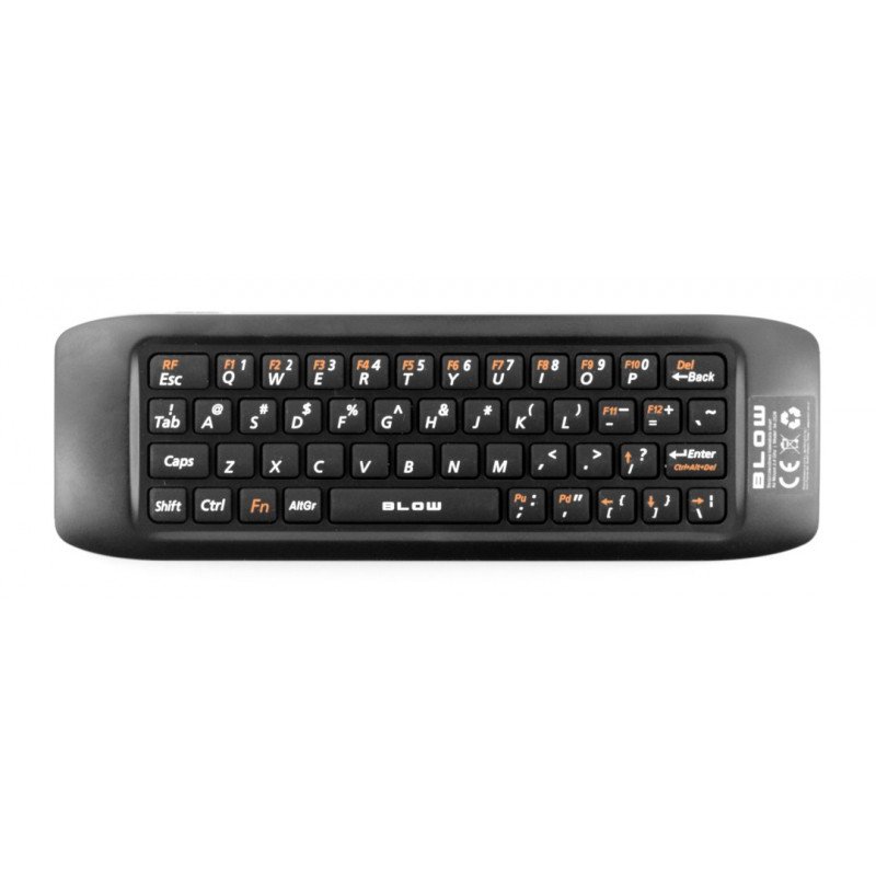 Kabellose Tastatur + 2,4 GHz Blow Air Mouse-Fernbedienung