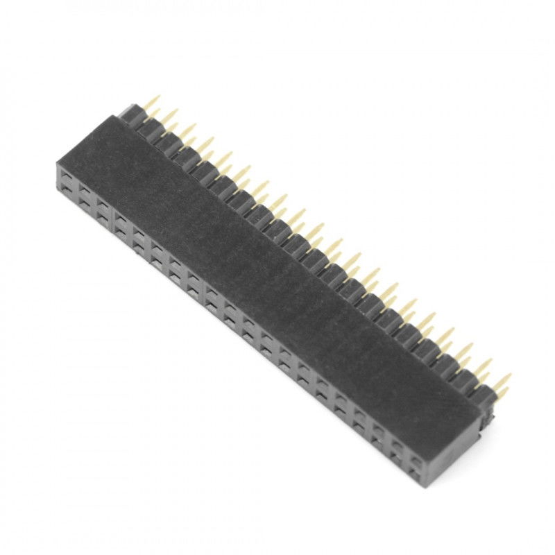 Buchse 2x20, 2,54mm Raster für Raspberry Pi