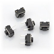 Taktschalter 6x6, 4,3mm THT - 5 Stk.