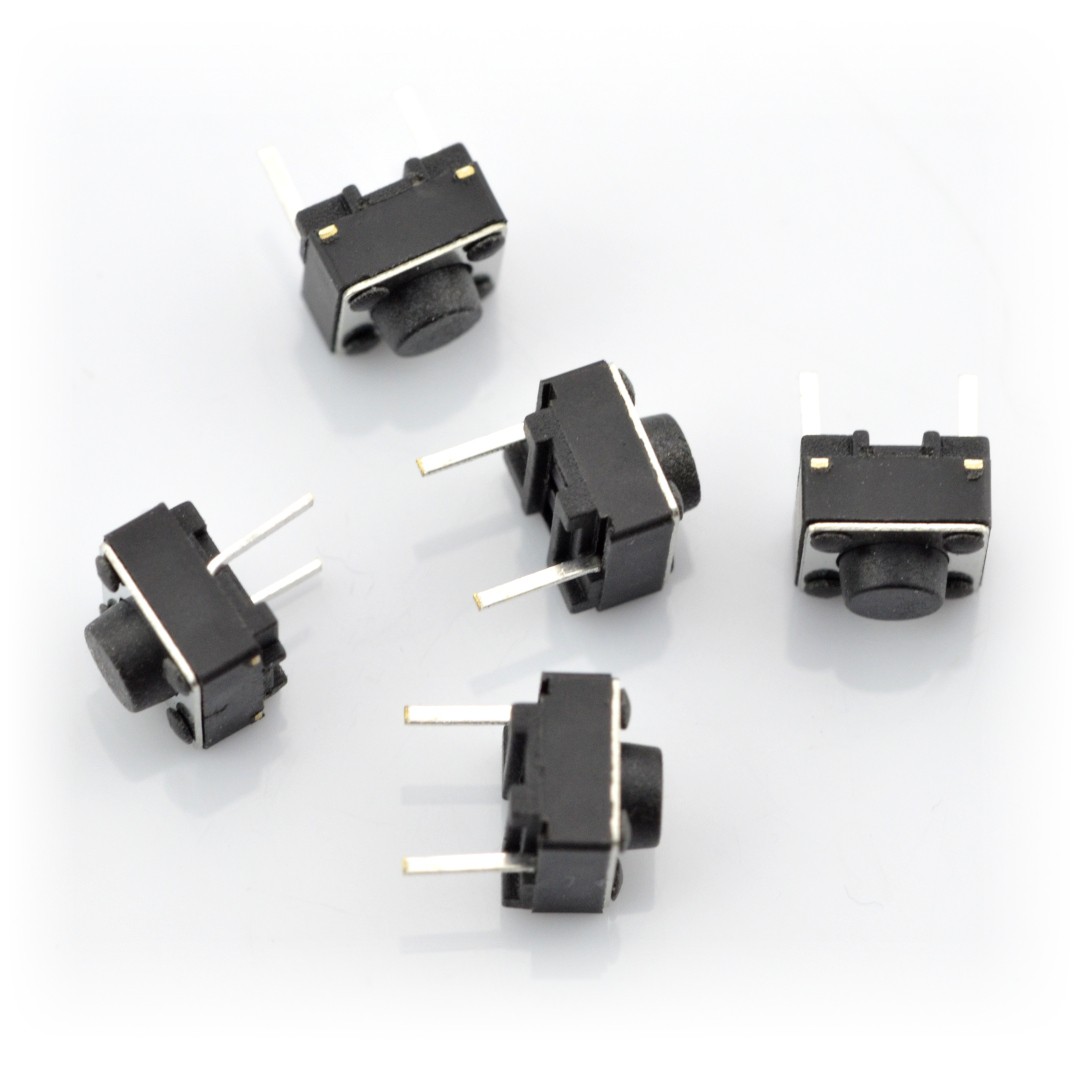 Taktschalter 6x6, 4,3mm THT - 5 Stk.