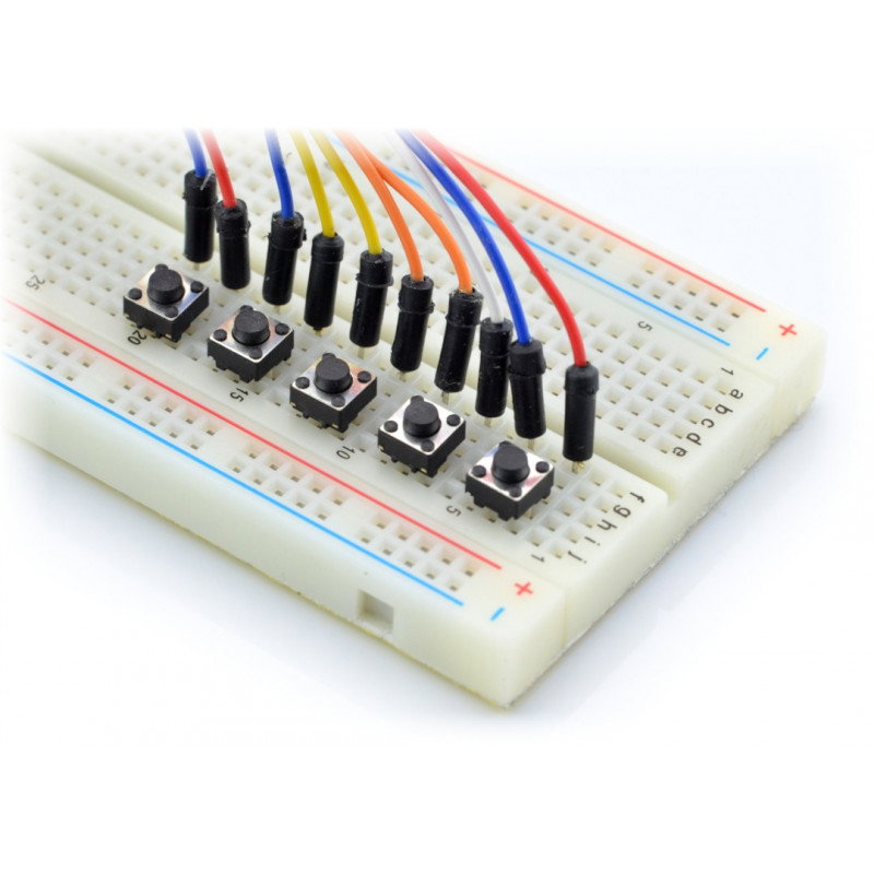Taktschalter 6x6, 4,3mm THT - 5 Stk.