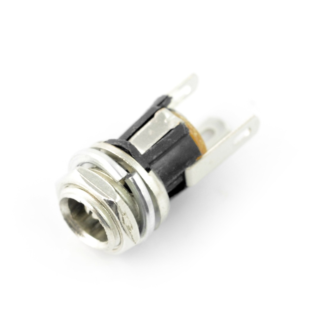 DC 5,5 x 2,5 mm Buchse für das Gehäuse - 10 Stk