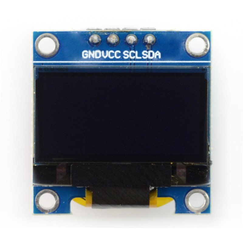 OLED-Display, blaue Grafik, 0,96 '' 128x64px I2C