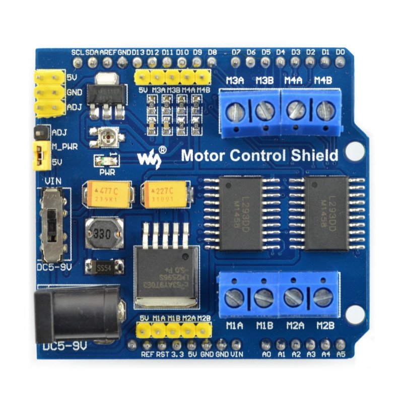 Motor Control Shield - Motortreiber für Arduino