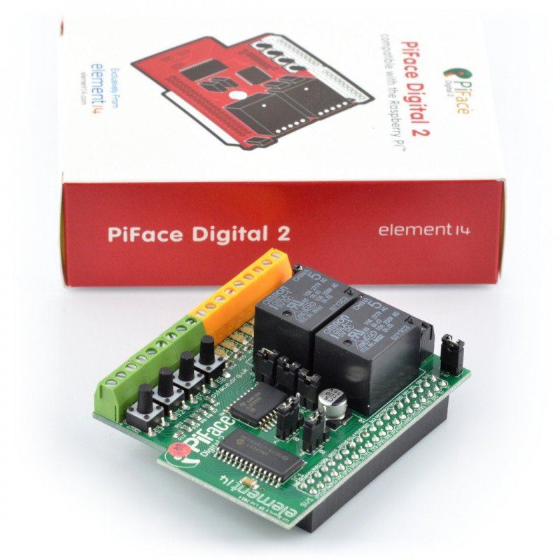 PiFace Digital 2 - Erweiterung zum Raspberry Pi B+