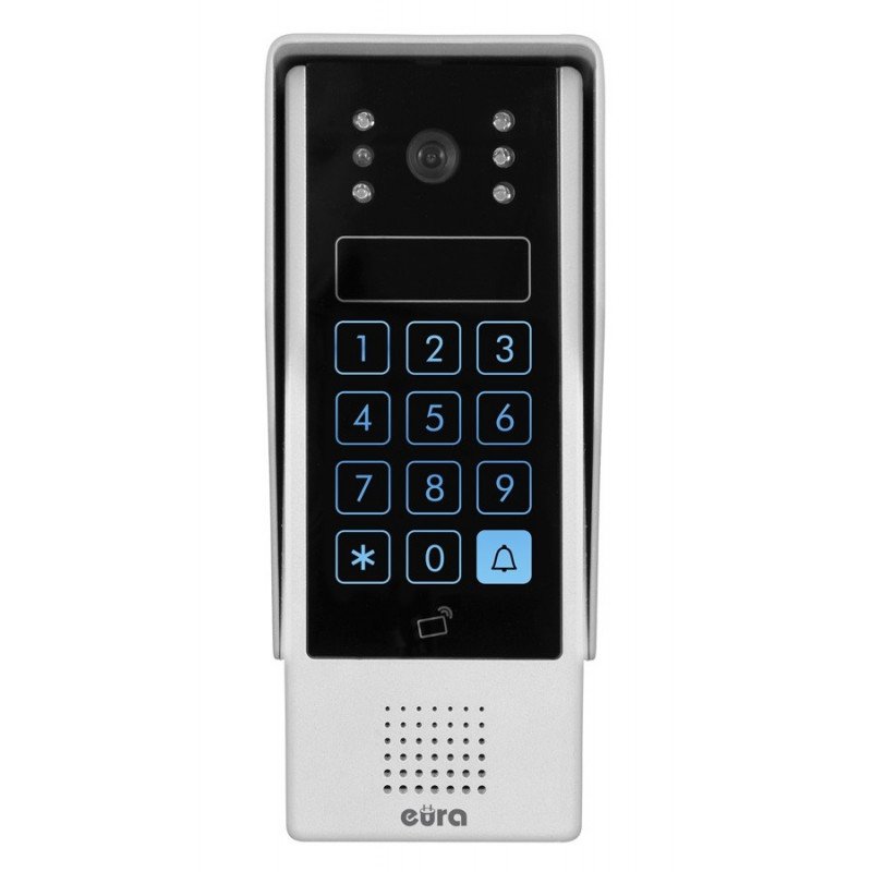 Eura-tech Eura VDP-10A3 Jupiter - Bildtelefon + externe Kassette - weiß