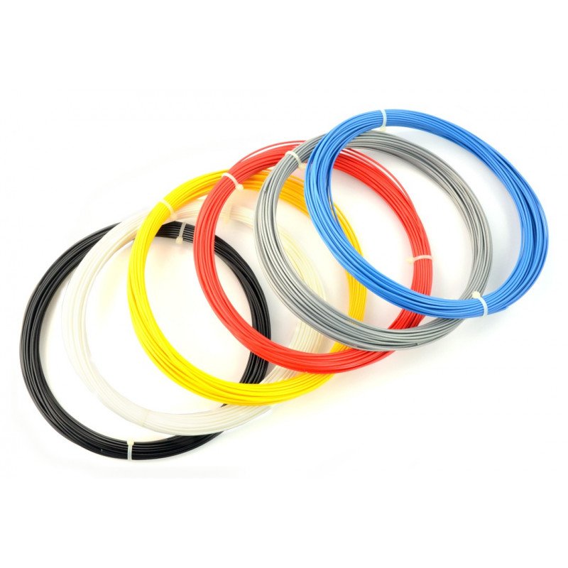 Velleman ABS-Filament-Set 1,75 mm - 6 Farben