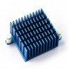Kühlkörper für Odroid XU4 hoch 40x40x25mm - blau - zdjęcie 1