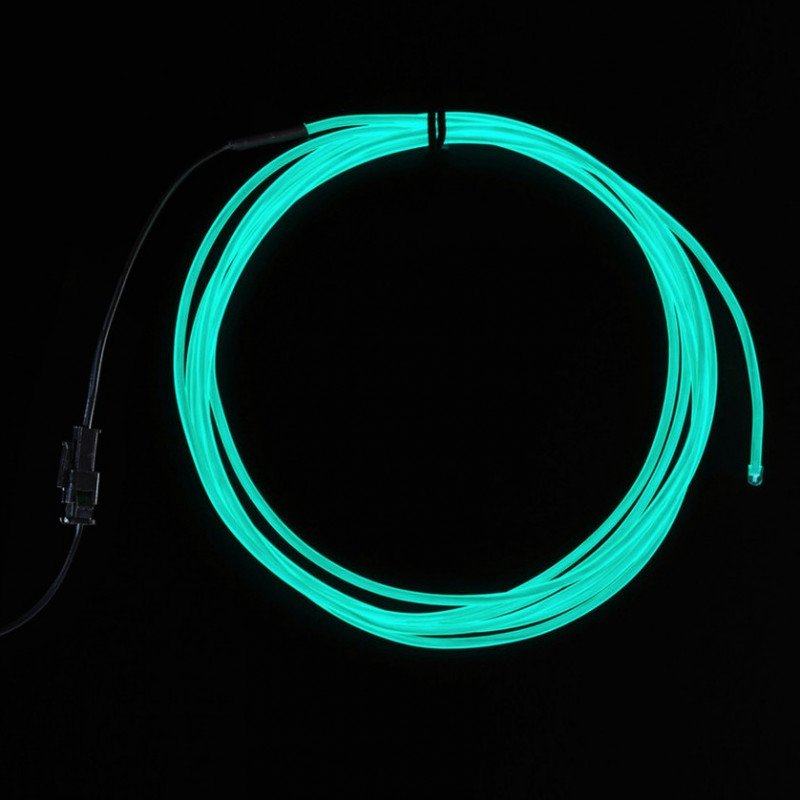 2,5 m Elektrolumineszenz-Kabel – Azurblau