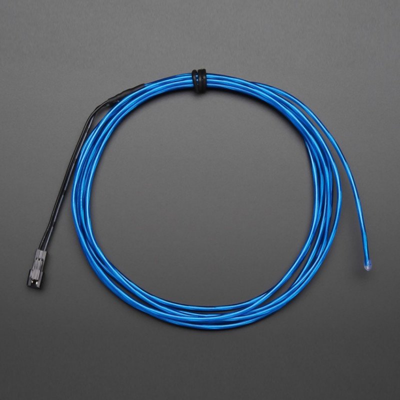 Elektrolumineszenzkabel 2,5 m - blau