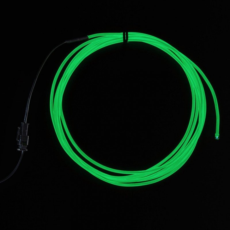 Elektrolumineszenzkabel 2,5 m - grün