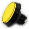 Arcade Push Button 60mm schwarzes Gehäuse - gelb mit Hintergrundbeleuchtung - zdjęcie 2