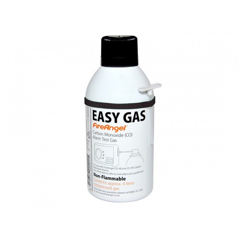 FireAngel EG-GASCO Prüfgas für Kohlenmonoxidsensoren – 40 Versuche
