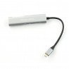 Adapter (HUB) USB Typ C auf HDMI / USB 3.0 / SD / MicroSD / C-Anschluss - zdjęcie 1