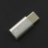 Micro-USB-Adapter - USB Typ C M-Life - Silber - zdjęcie 1