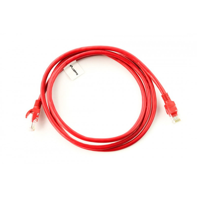 Lanberg Ethernet Patchkabel UTP 6 1,5m - rot