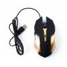 Optische ART-Maus für Gamer 2400 DPI USB AM-98 - zdjęcie 4