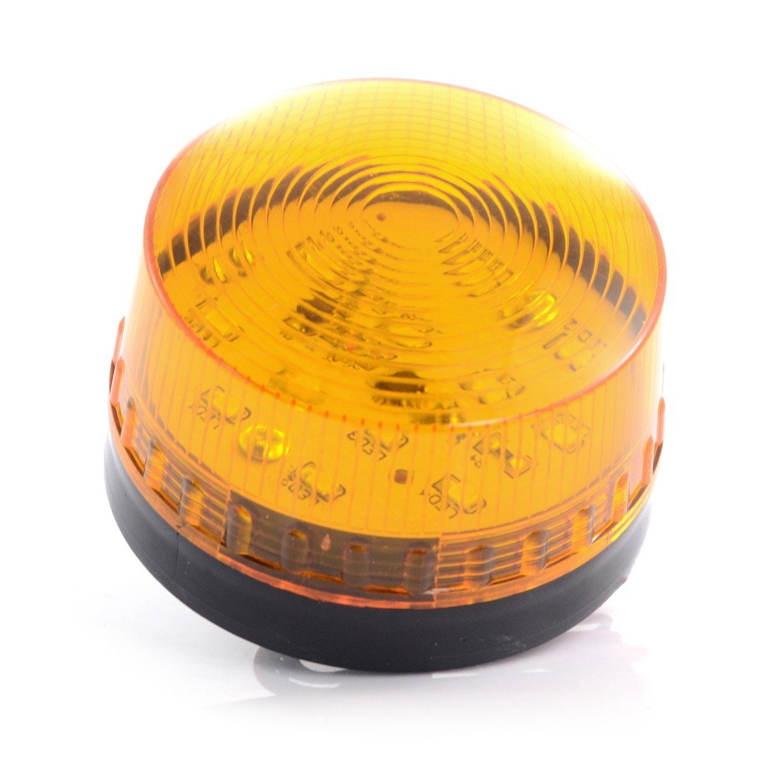 LED Rundumleuchte Blinkleuchte orange mit 12v Stecker für