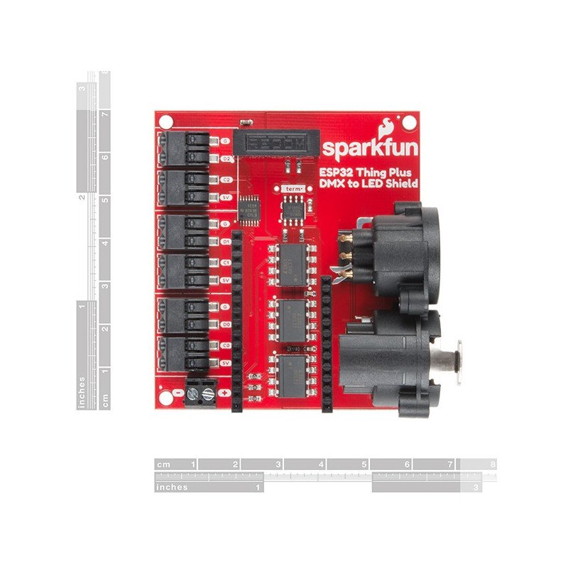 SparkFun ESP32 Thing Plus DMX-zu-LED-Abschirmung