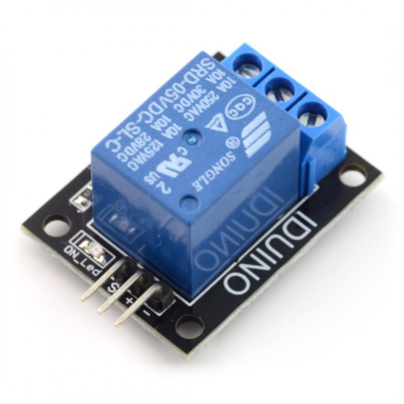 Relaismodul ohne optoelektronische Trennung 5V 10A / 125VAC