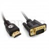 HDMI-VGA-Kabel - 1,5 m lang - zdjęcie 2