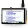 Touchscreen - resistives LCD TFT 3,5 '' 320x480px GPIO für Raspberry Pi - zdjęcie 3