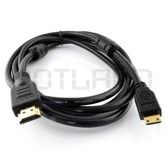 HDMI-Kabel - miniHDMI - 1,8 m lang