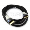 HDMI-Kabel TB-101 Klasse 1.4 Titan - 1,8 m lang - zdjęcie 1
