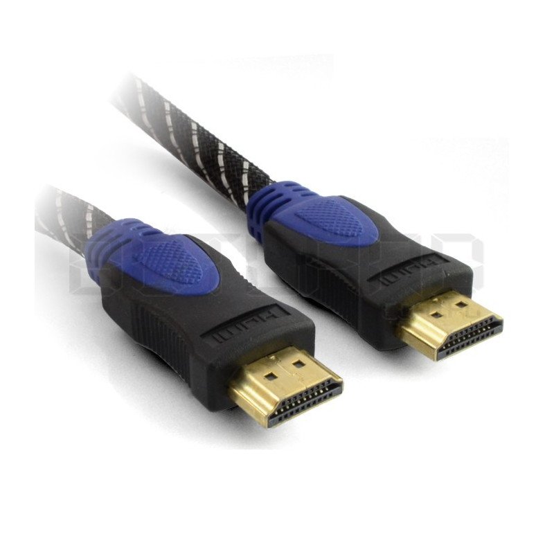 HDMI-Kabel EB-112 Klasse 1.4 Esperanza - 1,8 m lang mit Geflecht