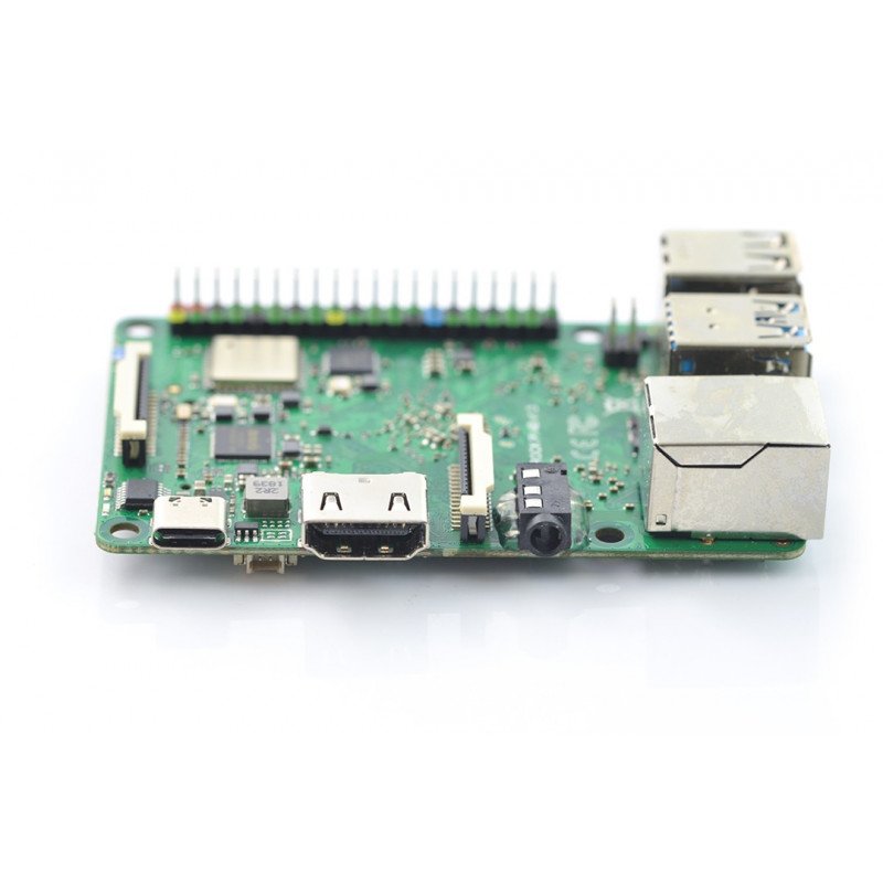 Rock Pi 4 Modell B - Rockchip RK3399 Cortex A72 / A53 + 1 GB RAM - WLAN / Bluetooth