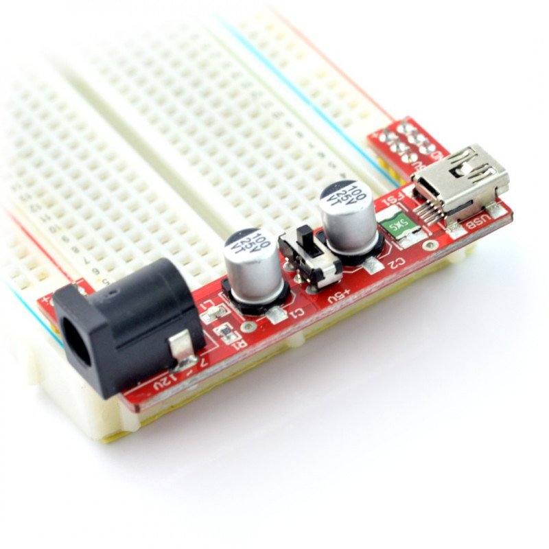 Stromversorgungsmodul für Kontaktplatten MB102 - 3,3V / 5V - Iduino-Modul