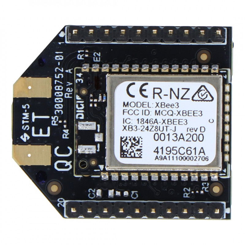 XBee 802.15.4 + BLE Series 3-Modul – U.FL-Antenne