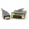 DVI-HDMI-Kabel - 1,8 m - zdjęcie 1
